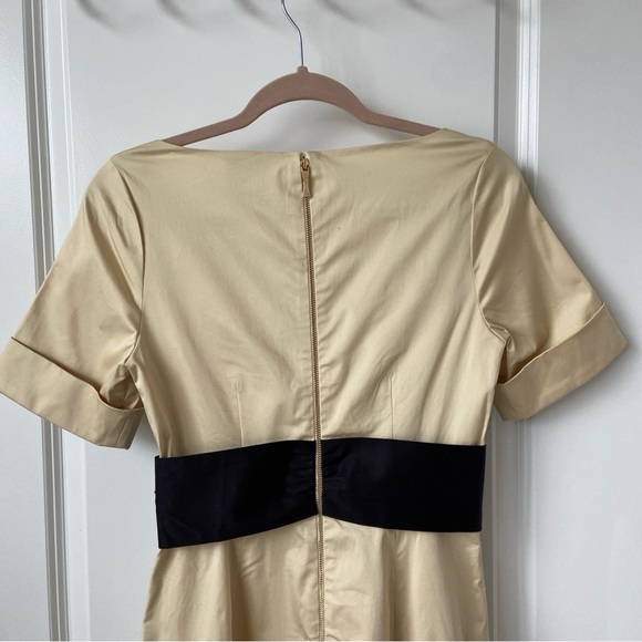 Kate Spade Havana Almond Fit and Flare Dress Size 4 - Picture 5 of 8